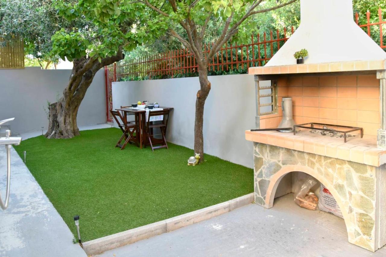 Αqua Blue Villa Agios Spyridon  Dış mekan fotoğraf